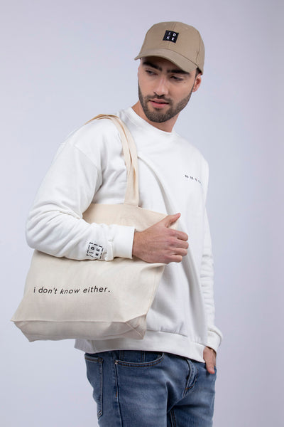 Bolsa de tela ECO IDKE Tote Bag