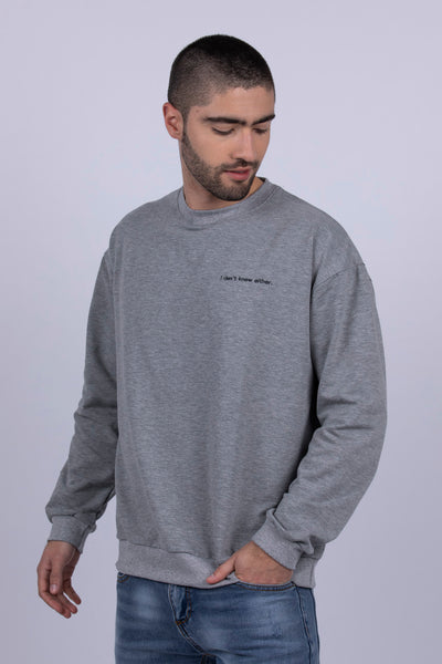 Sudadera ética 100% algodón IDKE Sweater