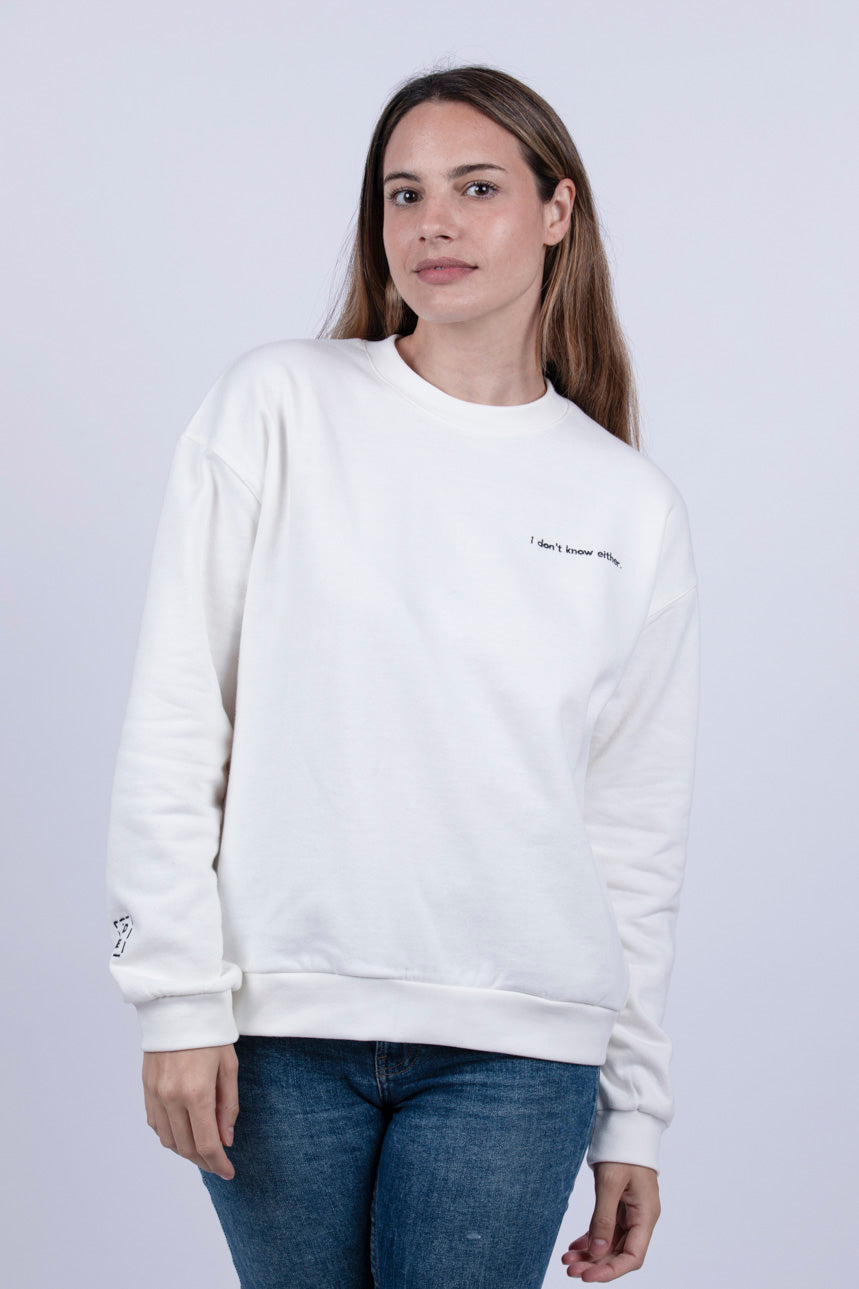 Sudadera ética 100% algodón IDKE Sweater