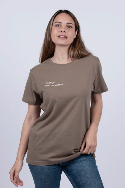 Camiseta ECO Change, not the planet Tee