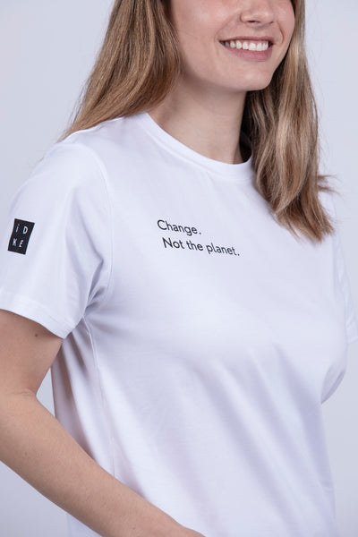 Camiseta ECO Change, not the planet Tee